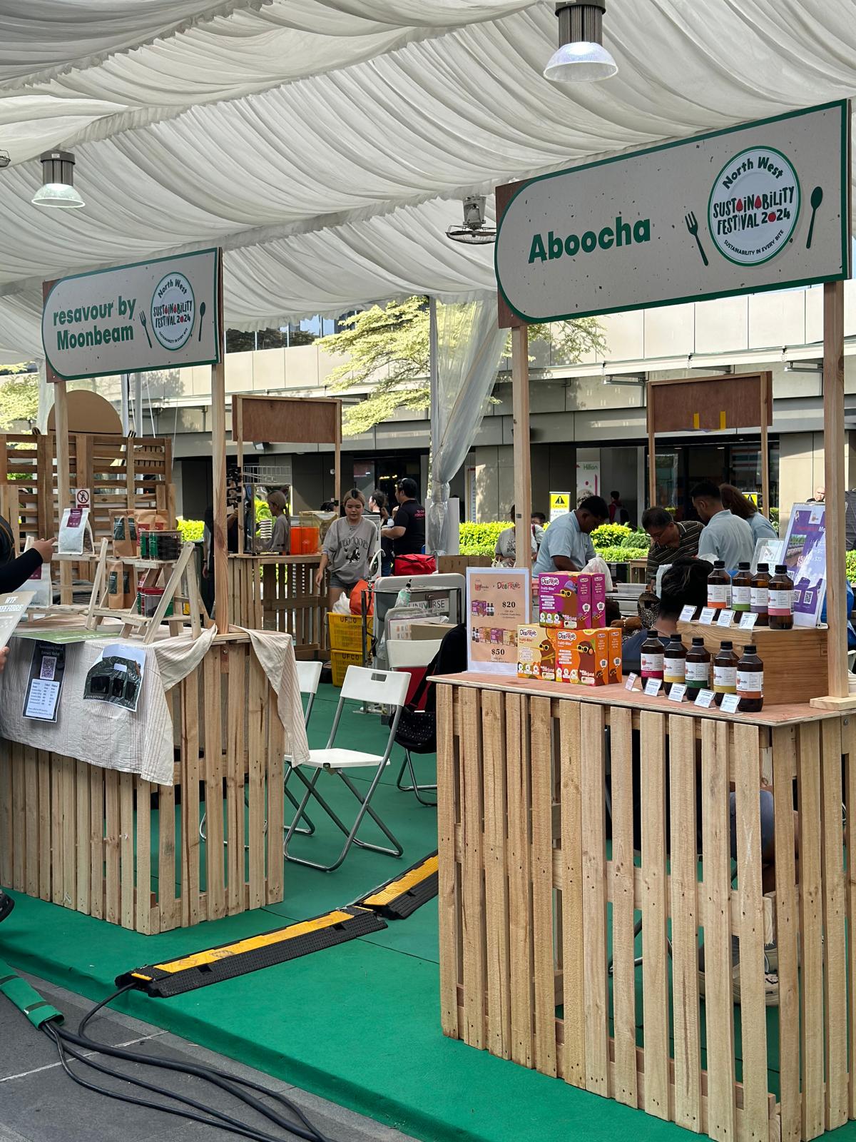 Upcycled Booths