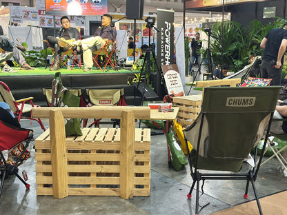 Upcycled Crates Benches